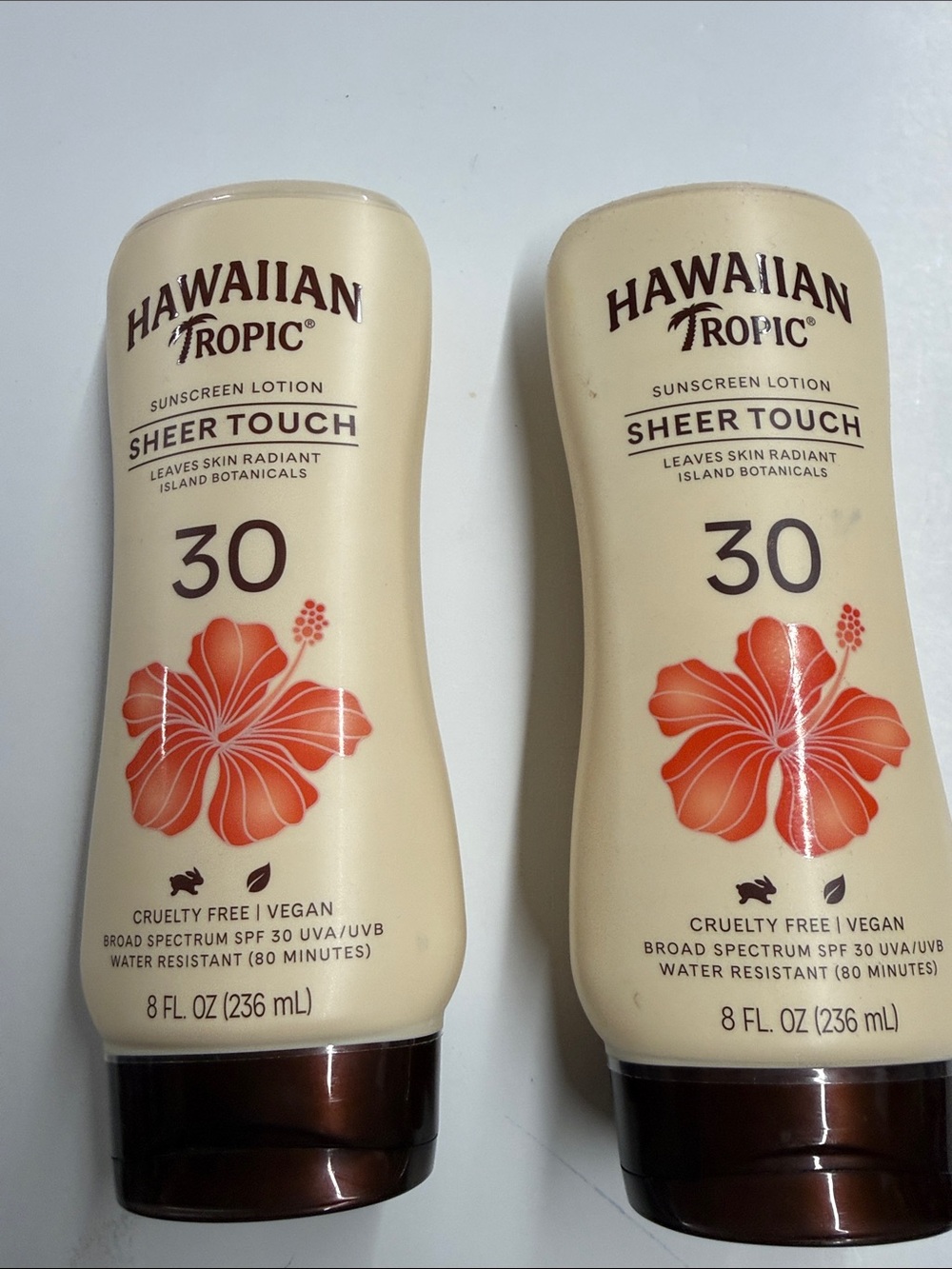 Hawaiian Tropic Sheer Touch SPF 30 Sunscreen Set of 2